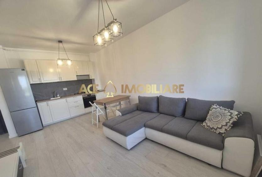Apartament cu 2 camere semidecomandat, mobilat în Giurgiului