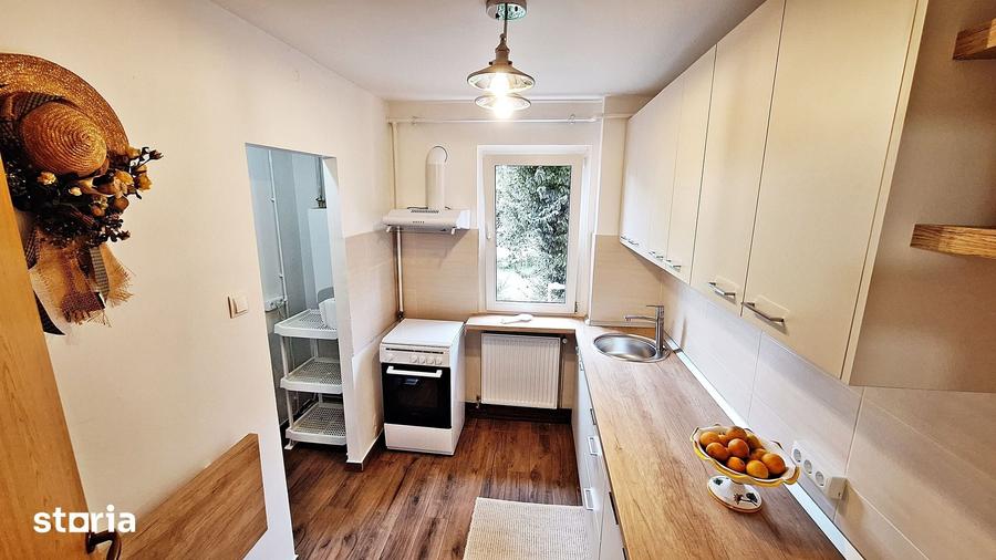 Piata Astra, apartament 3 camere mobilat si utilat complet, 550euro - 13
