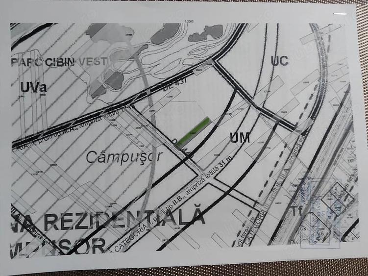 Teren de 2000 mp, în Ștrand