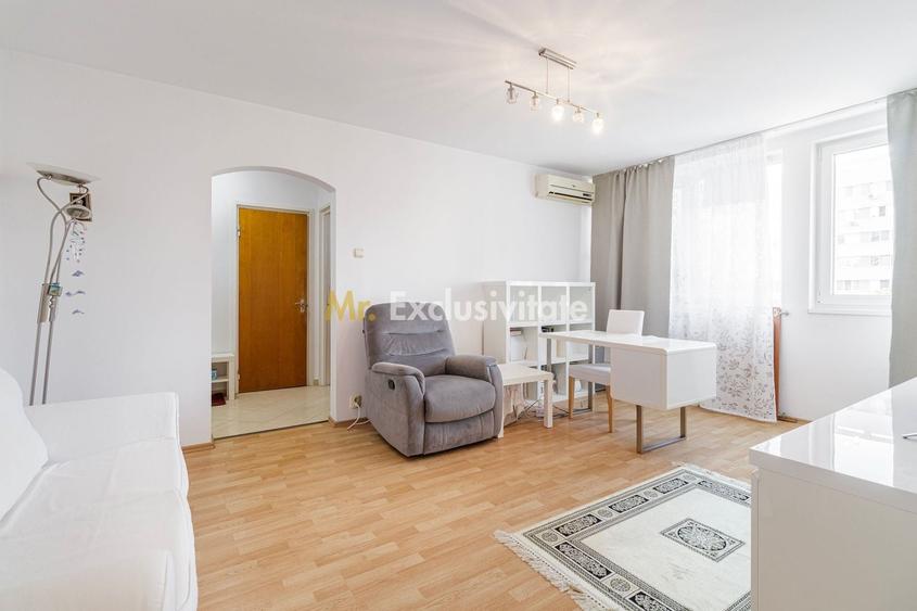 Apartament cu 2 camere semidecomandat în Lujerului