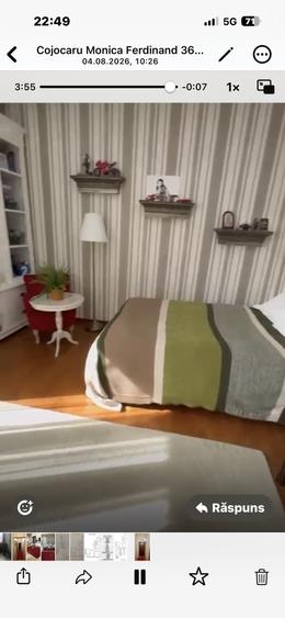 Vând apartament cu 3 camere , et 1 - 7