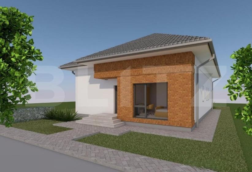 Casă individuală cu 4 camere cu Canalizare în Cetate