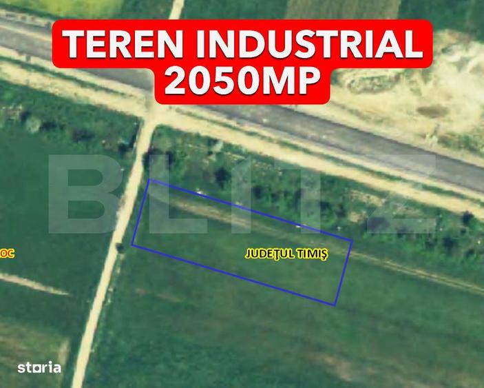 Teren de 2050 mp, în Giroc