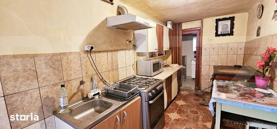 Casă cu 2 camere cu Teren 720 Mp în Central