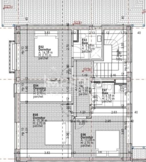 Duplex cu 5 camere cu Canalizare în Andrei Mureșanu