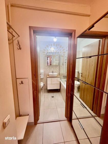 Apartament cu 2 camere semidecomandat, mobilat în Moșilor