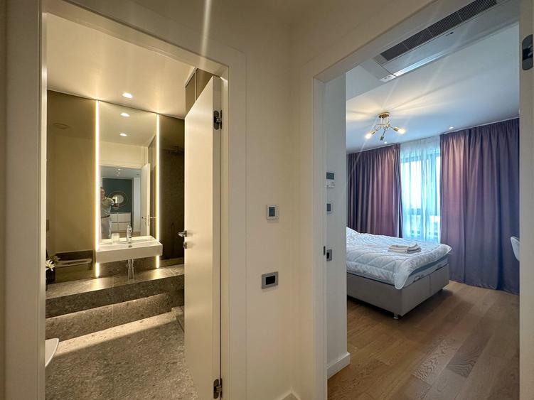 Apartament cu 2 camere semidecomandat, mobilat în Floreasca