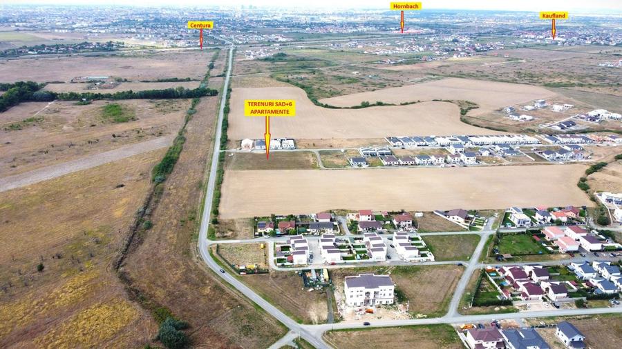 Terenuri Mosnita | servicii+6apartamente, la asfalt - toate utilitatile - 4