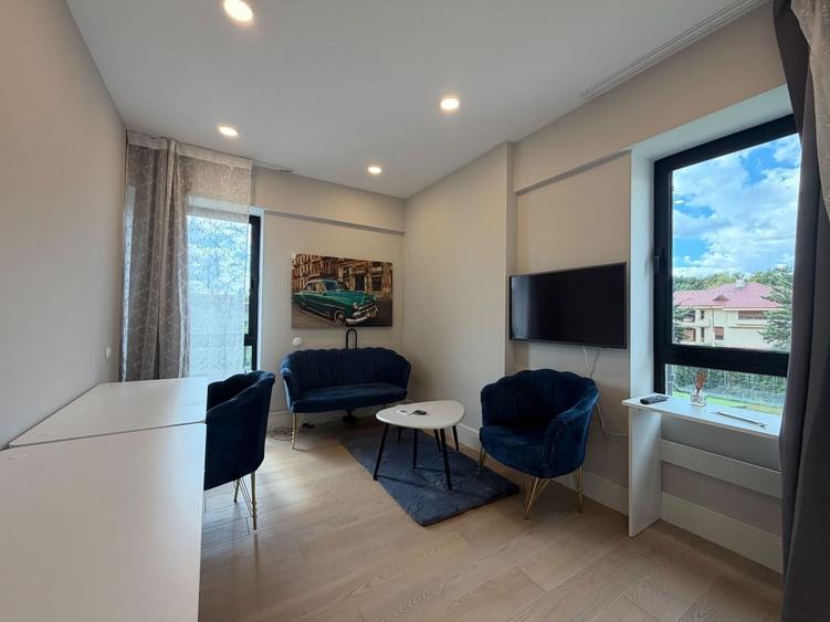 Apartament cu 3 camere decomandat, mobilat în Pipera