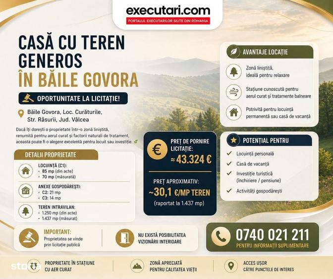 Casă cu 3 camere în Cernelele