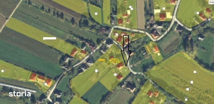 Casă cu 2 camere cu Teren 2511 Mp în Săsar