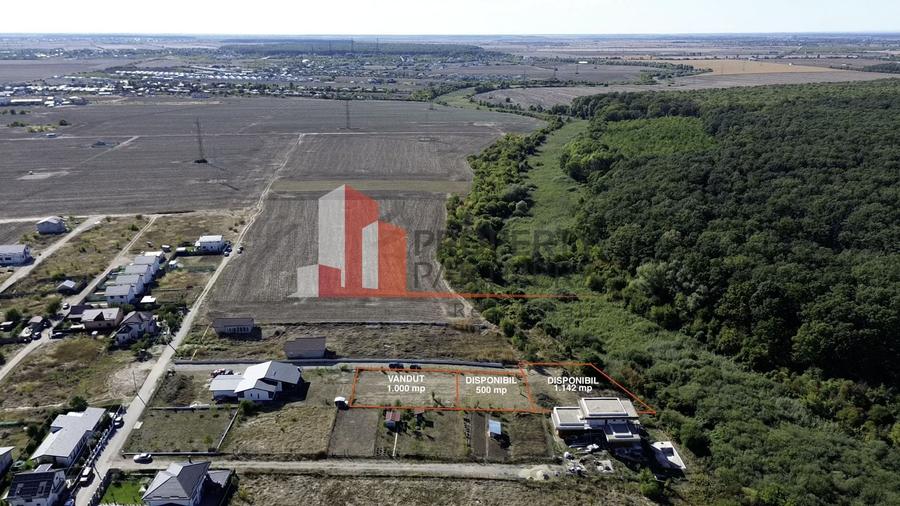 Teren Construcții intravilan de 500 mp, în Dumbrăveni