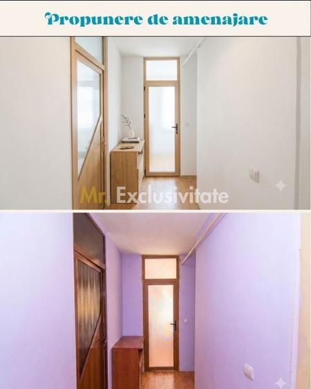 Apartament cu 3 camere decomandat în Central