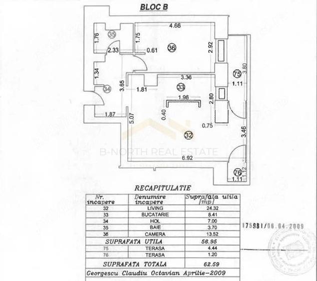 Apartament 2 camere de vânzare | Monaco Towers | Metrou Dimitrie Leonida | 63 mp - 8