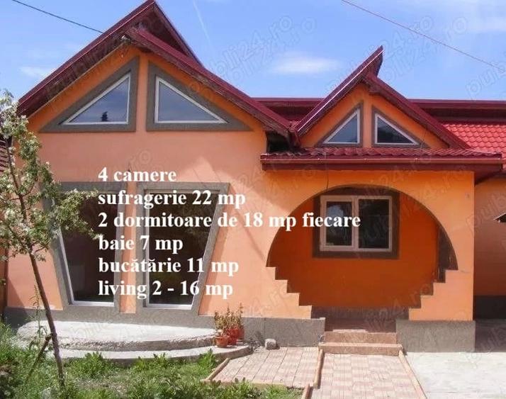 Casă cu 4 camere cu Teren 1040 Mp în Central
