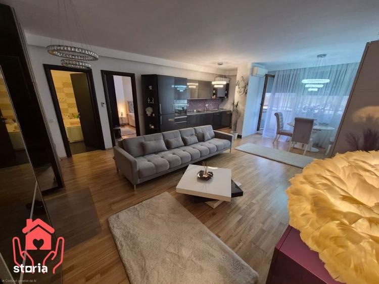 Apartament cu 2 camere, mobilat în Băneasa