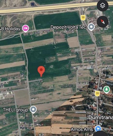 Teren de 9300 mp, în Pruni