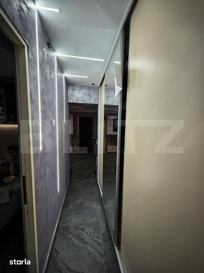 Apartament cu 3 camere semidecomandat, mobilat în Dacia