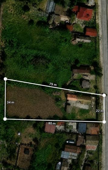 Teren Construcții intravilan de 2184 mp, în Corbu