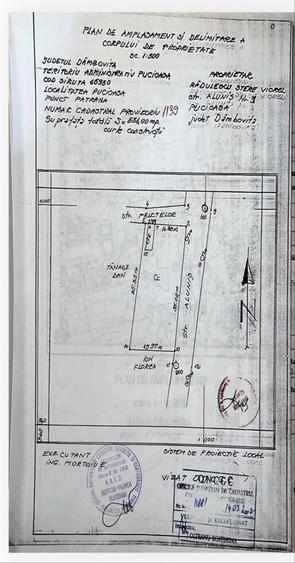 Teren de 536 mp, în Central