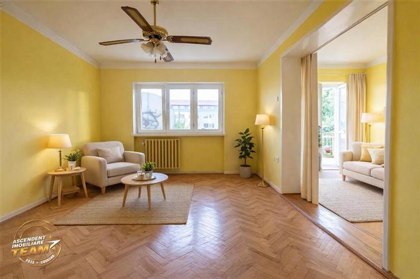 Apartament cu 4 camere decomandat în Sud