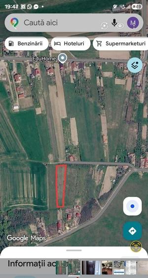 Teren agricol intravilan de 2000 mp, în Săcădat