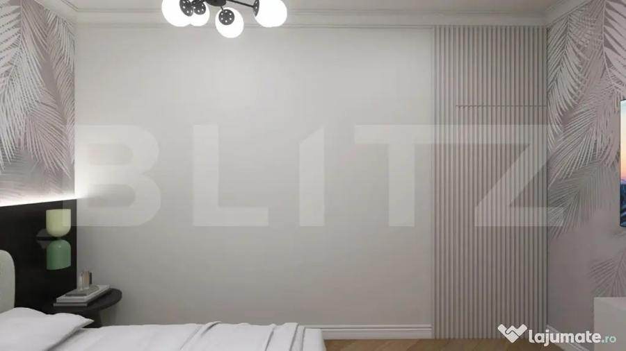 Apartament nou modern, 2 camere, centrala pe gaz si panouri - 4