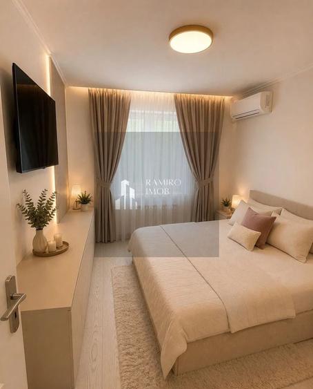 Apartament cu 3 camere decomandat, mobilat în Titan
