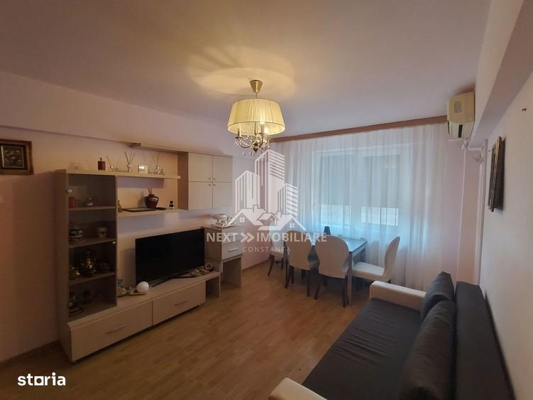 Apartament cu 2 camere semidecomandat, mobilat în Cazino