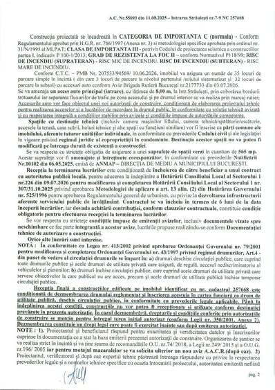 Teren Construcții intravilan de 1500 mp, în Băneasa