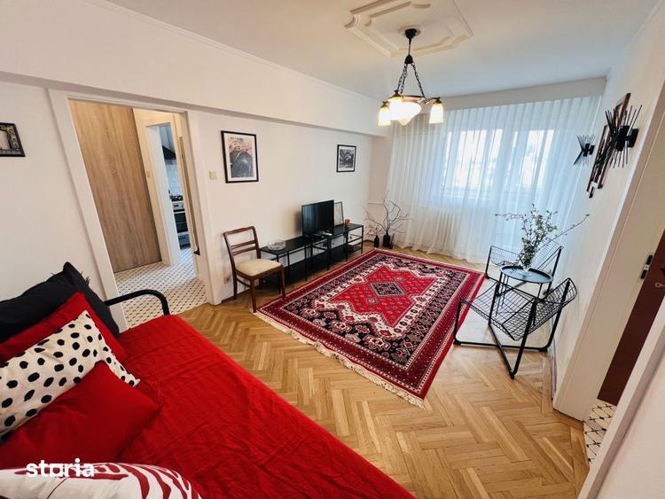 Apartament cu 2 camere, mobilat în Moșilor