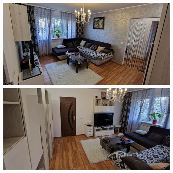 Apartament cu 3 camere semidecomandat în Policlinica