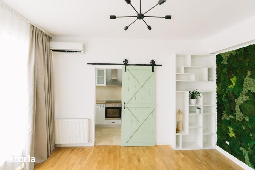Apartament cu 3 camere, mobilat în Domenii