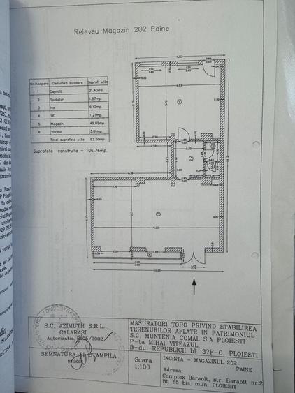 Spațiu comercial, de 106 mp, în Baraolt