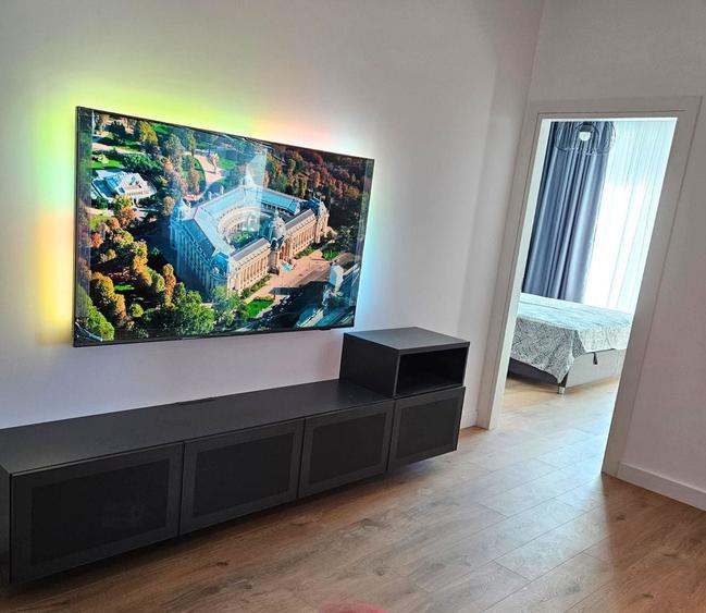 Apartament cu 3 camere decomandat, mobilat în Pipera