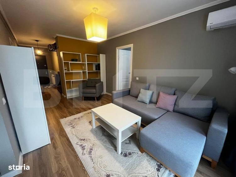 Apartament cu 2 camere decomandat, mobilat în Bună Ziua