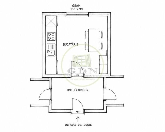Casă cu 3 camere cu Teren 465 Mp în Târnava