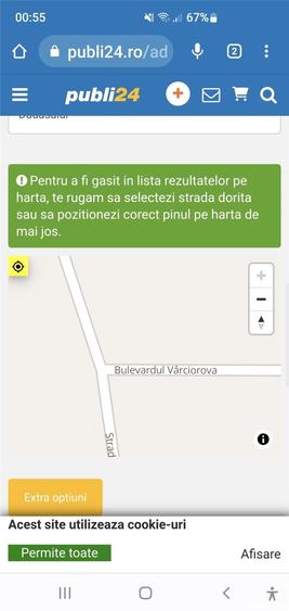 Teren de 2515 mp, în Schela