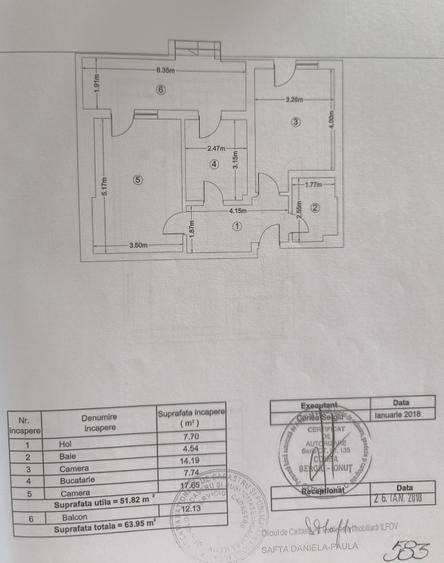 2 camere cu grădină proprie  și loc de parcare inclus. Mobilat. Rond Cristalului - 14