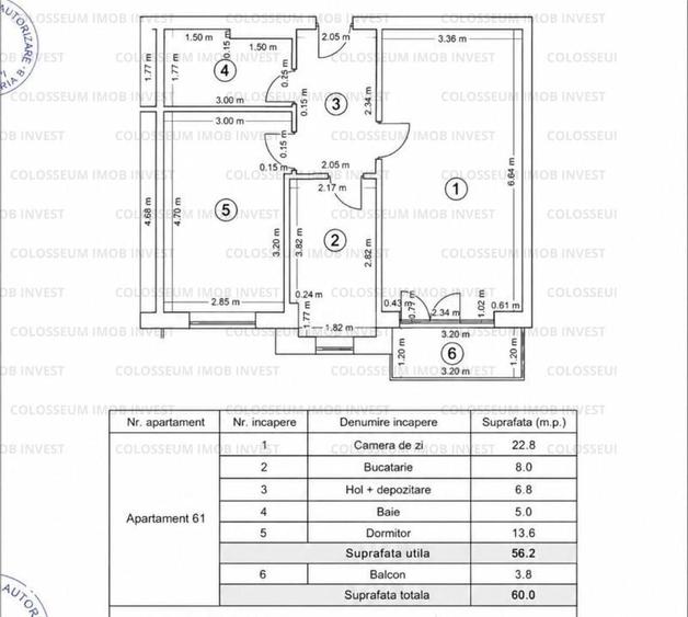 Apartament cu 2 camere decomandat în Avantgarden
