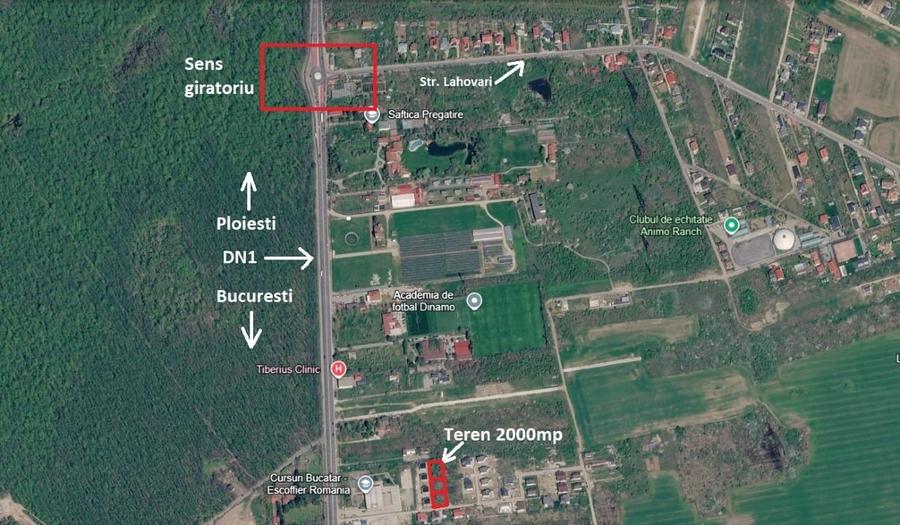 Teren Construcții intravilan de 650 mp, în Săftica