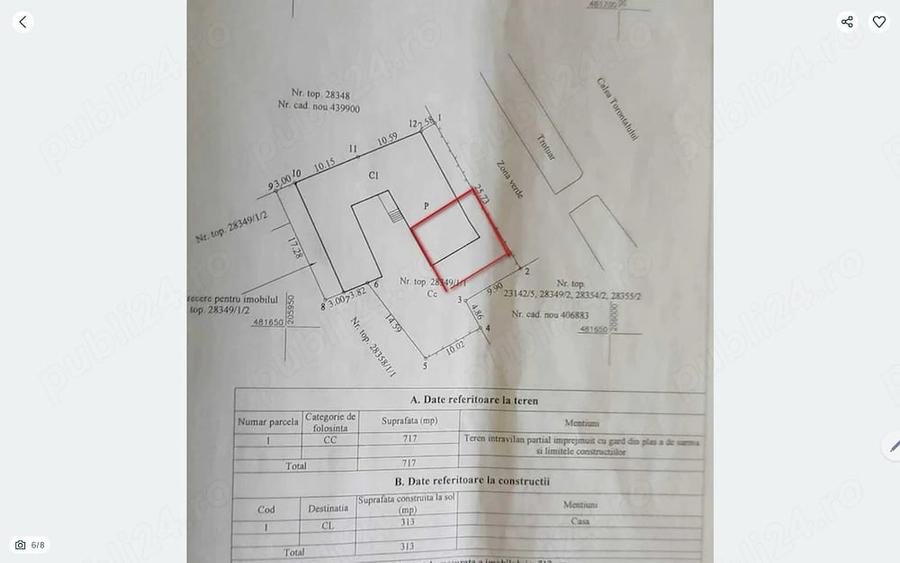 Apartament cu 2 camere decomandat în Torontalului
