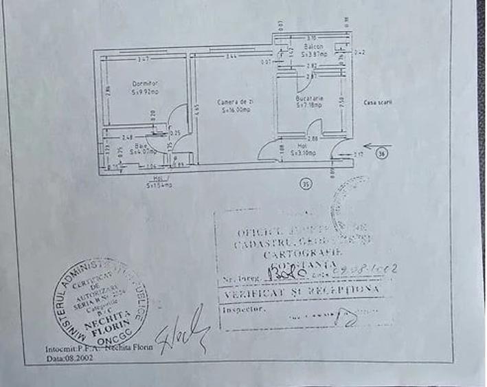 Apartament cu 2 camere semidecomandat în Poarta 6