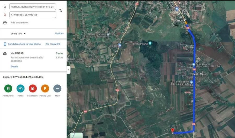 Teren de 16090 mp, în Central