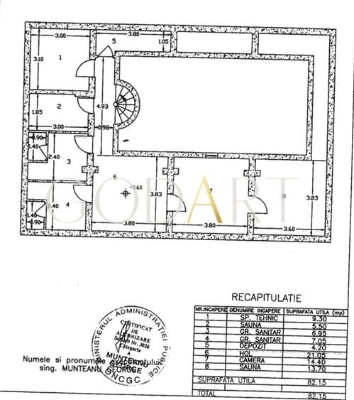 Apartament cu 3 camere decomandat în Aviatorilor