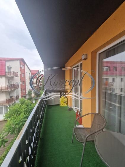 Apartament cu 2 camere semidecomandat, mobilat în Florești