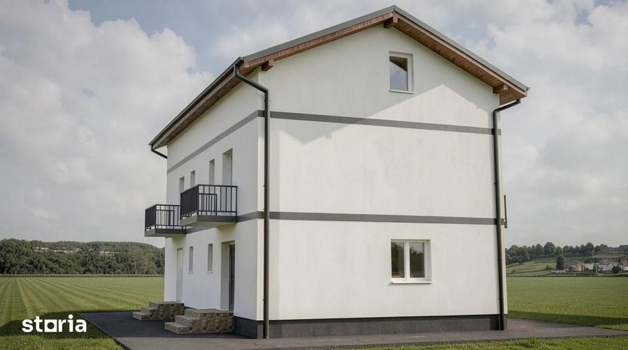 Casă cu 4 camere cu Teren 241 Mp în Tărlungeni