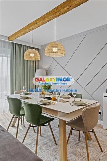 Penthouse cu 4 camere semidecomandat, mobilat în Sud-Vest