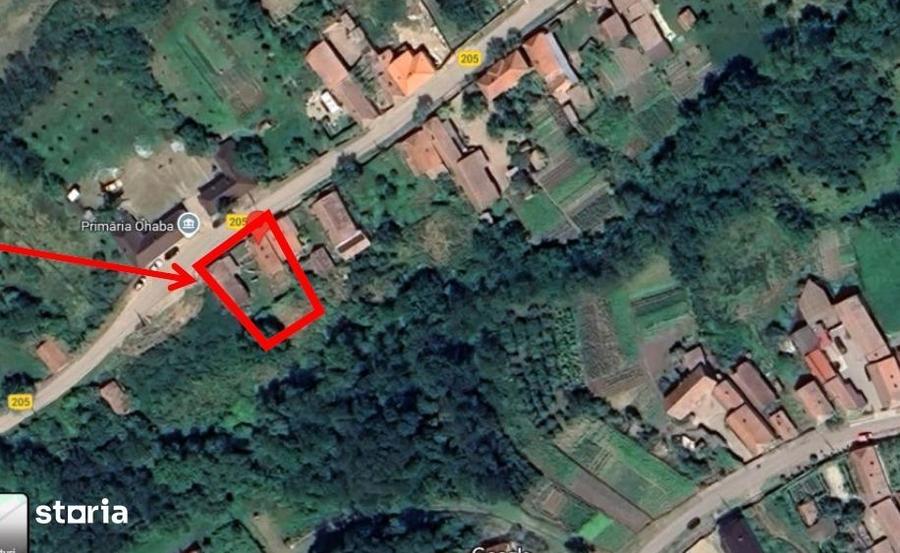 Casă cu 2 camere cu Teren 871 Mp în Central