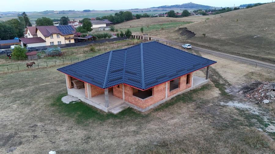 Casa la rosu de vanzare Saulia, jud. Mures - 1